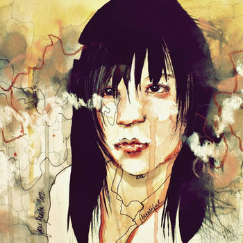 Portrait of deviant: Heavy sky by jane-beata