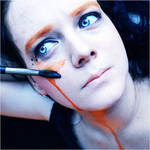 Canvas, self portrait by jane-beata