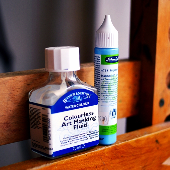 Masking fluid by jane-beata Masking fluid by jane-beata