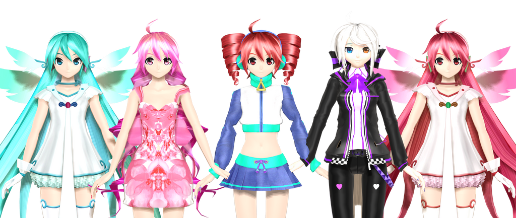 Deviantart Dt Base DT Model Pack (Update) by Sangabc on DeviantArt