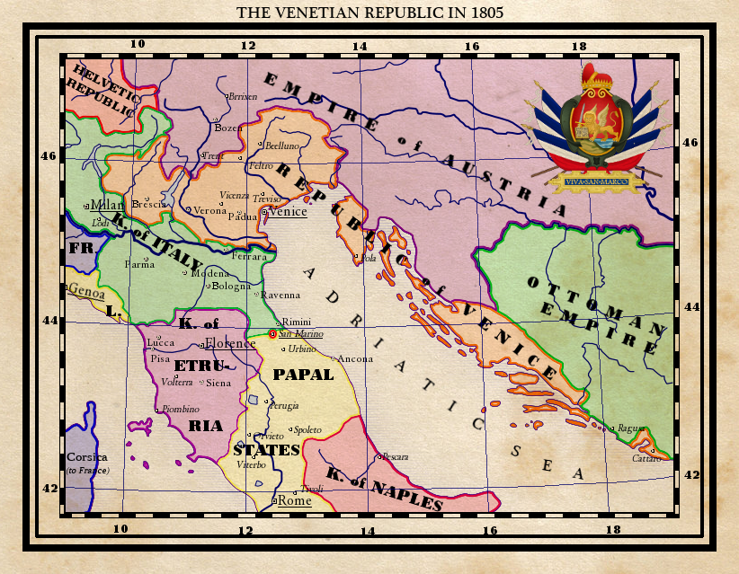 The Venetian Republic in 1805