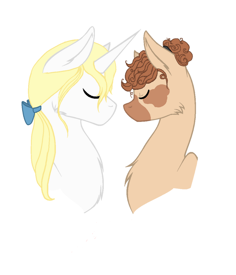 Mlp OCs Bright Light and Strawberry Latte by Makkachii on DeviantArt