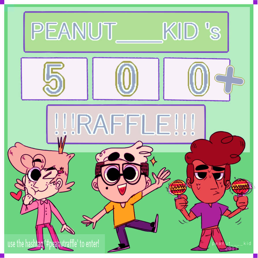 Raffle by Peanut-Kid on DeviantArt