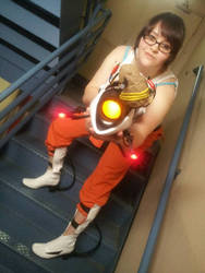 Chell Cosplay - Portal 2