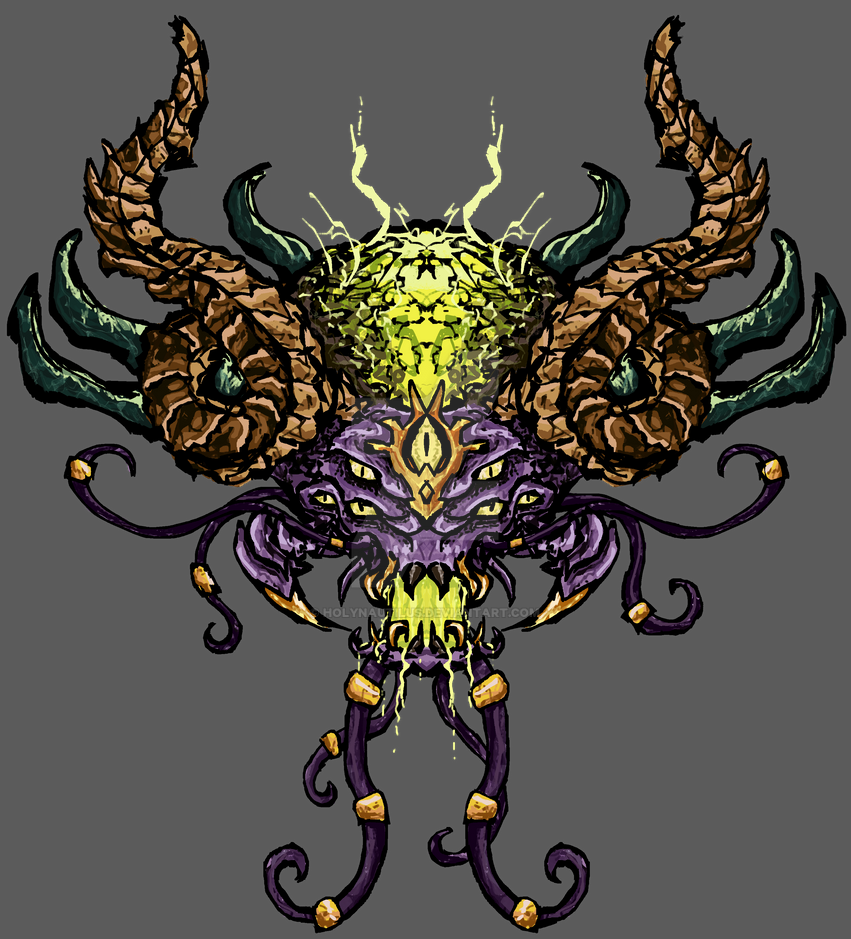 Shaarj The Face of Y'Shaarj by HolyNautilus on DeviantArt