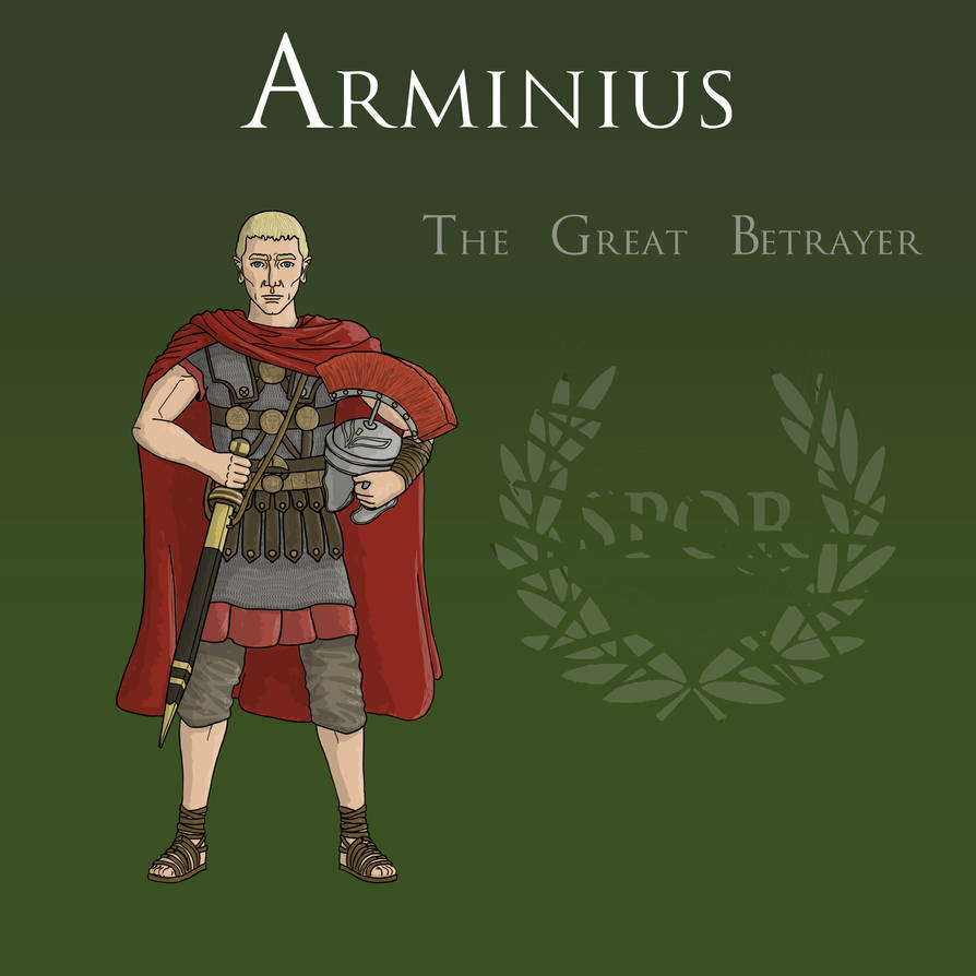 Arminius Rhm Arminius by RealHist on DeviantArt