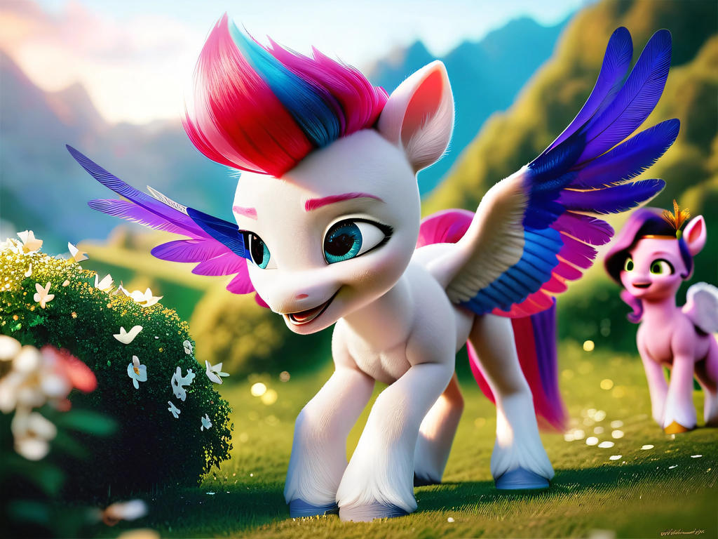 Zipp and Pipp in garden by kluknawa235 on DeviantArt