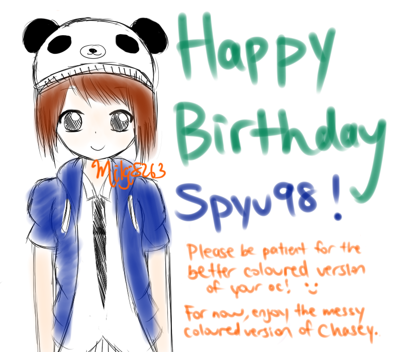 Happy Birthday Spyu98 (WIP?)