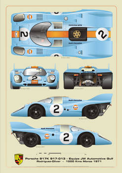 Porsche 917K Monza 1971 Rodriguez-Oliver