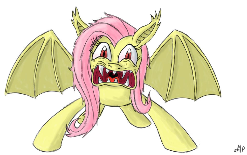 Flutterbat Deviantart Front flutterbat by bendermejia on DeviantArt