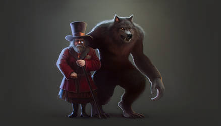 20230425 Victorian Age Dwarf Werewolf