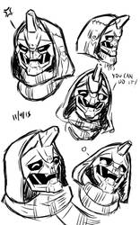 Cayde sketches