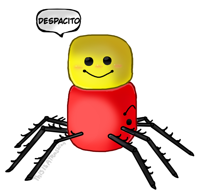 Despacito Roblox Meme Fanart By Thisisatrashcan On Deviantart - diet water meme roblox