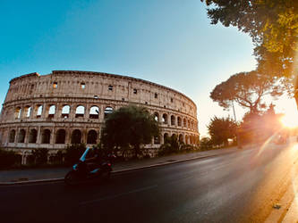 An evening in Rome