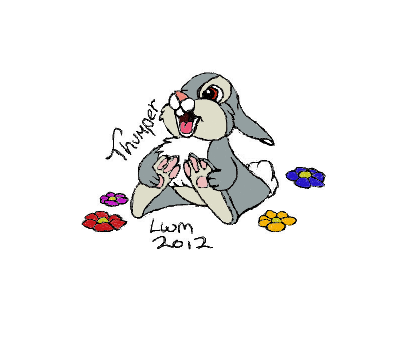 Deviantart Thumper Rabbit thumper colored by Saturn-Arts on DeviantArt