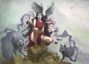 The Morrigan - Celtic Goddess