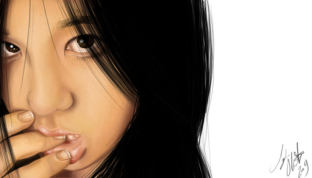 Digital Painted Portrait 1