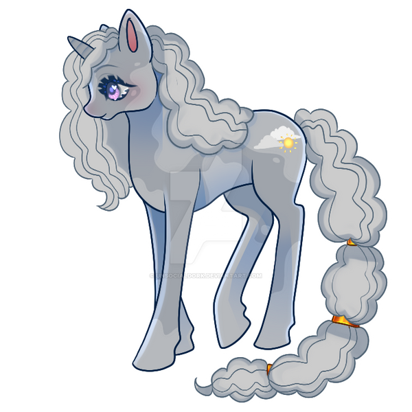 Storm princess Adoptable by UnsocialDork on DeviantArt