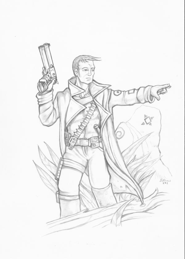 Shadowrun Gun Adept by PatrickHSullivan on DeviantArt