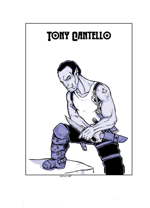 Tony Cantello, Knife Adept