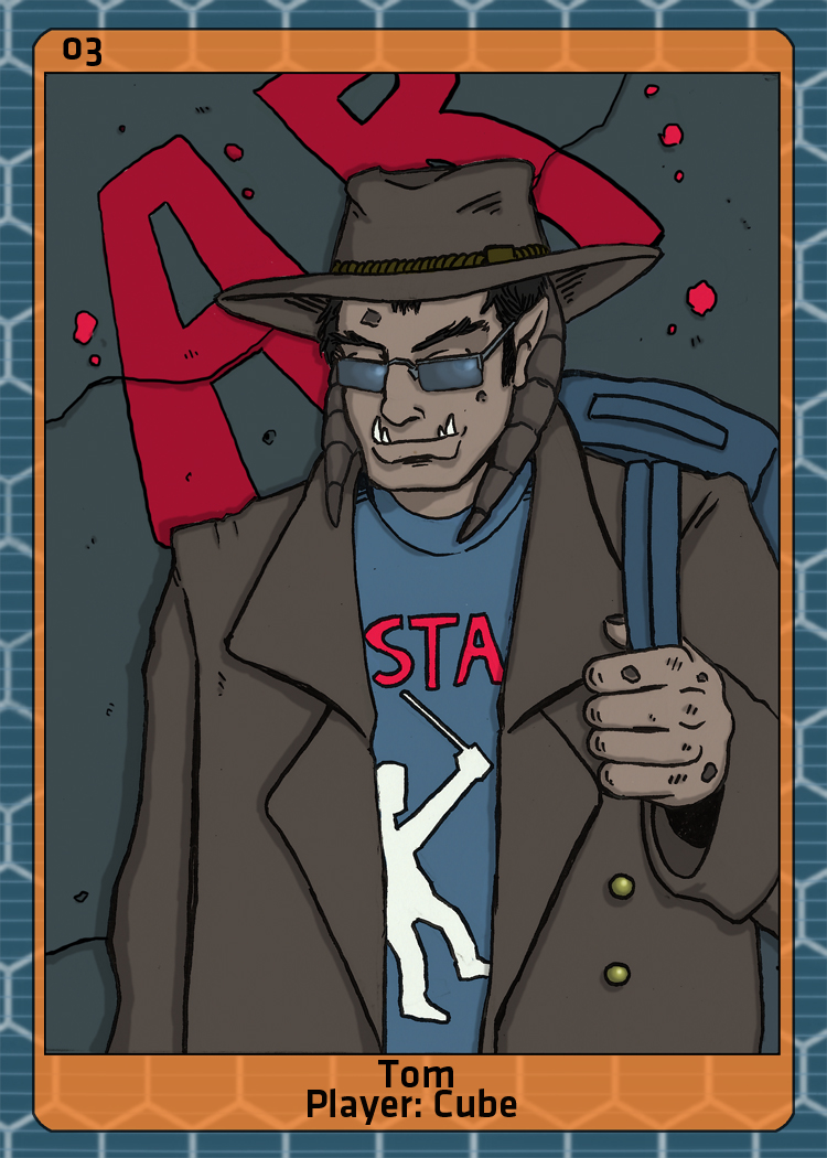 Shadowrun card 3: Tom