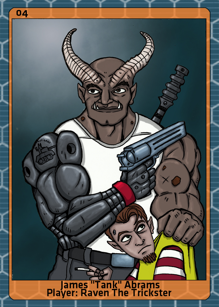 Shadowrun card 4: Tank