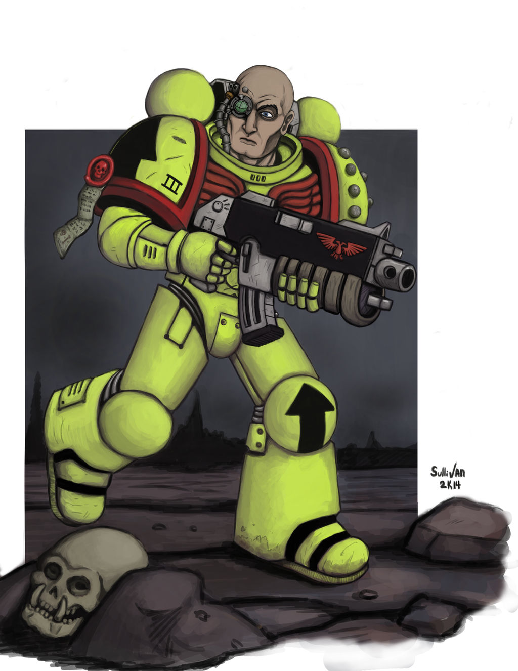 Another Space Marine.