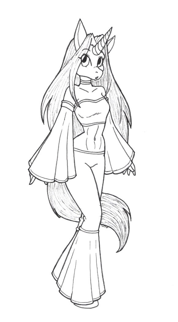 Cute Unicorn Girl by DaTroll on DeviantArt