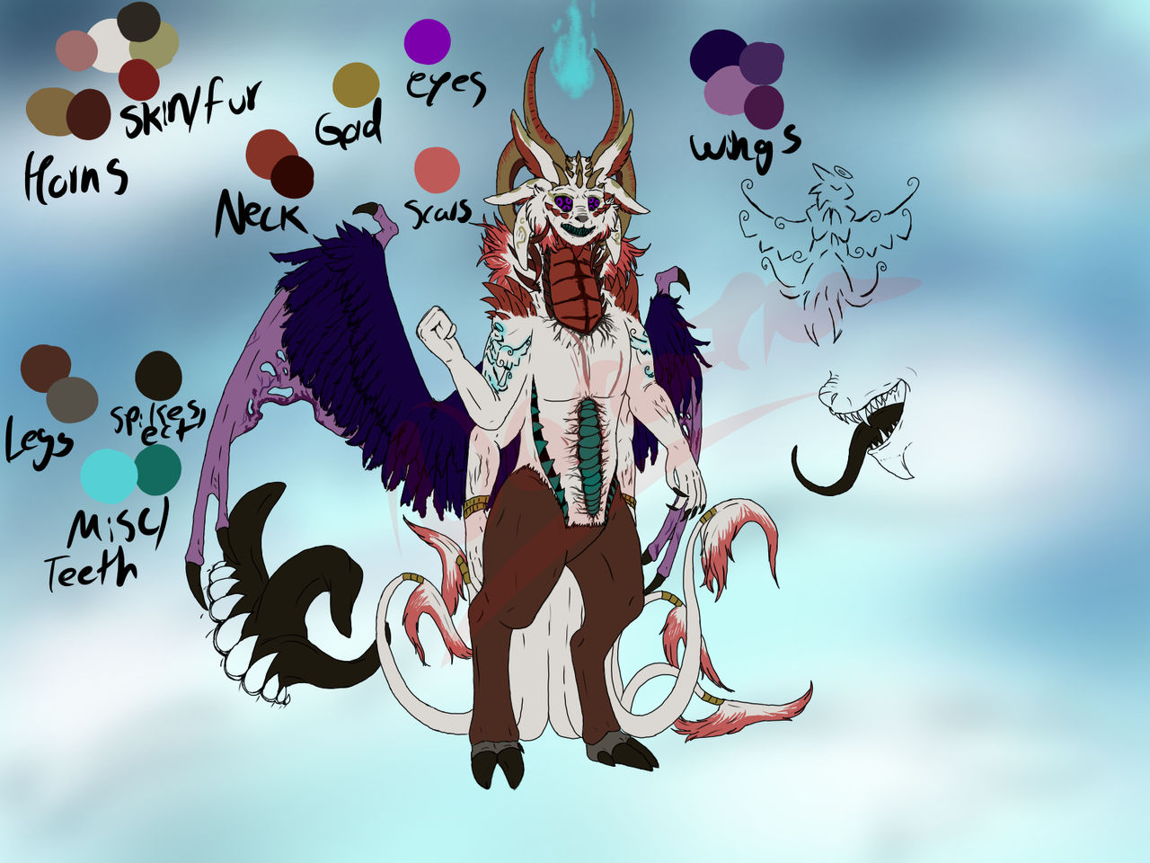 Lucifer True Form! by NoraTMonster on DeviantArt