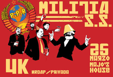 Militia Lauch Party ticket