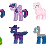 Free adoptable pony pixel base extra.1