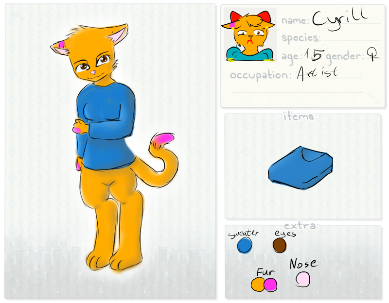 Cyrill Kitty Katty Town Application