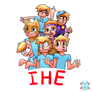 IHE Fan shirt design.