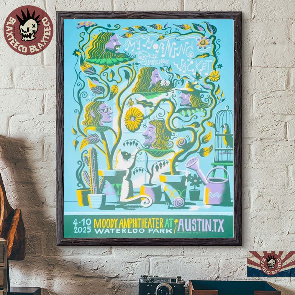 My Morning Jacket Austin Texas 2025 Poster