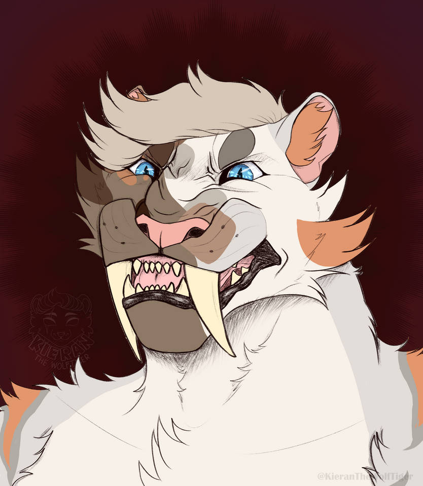 Sabertooth CM by KieranTheWolfTiger on DeviantArt