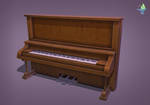 Upright Piano by BenFlex