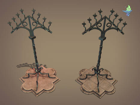 Gothic Candelabra