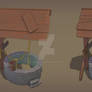 Medieval Well 3d model