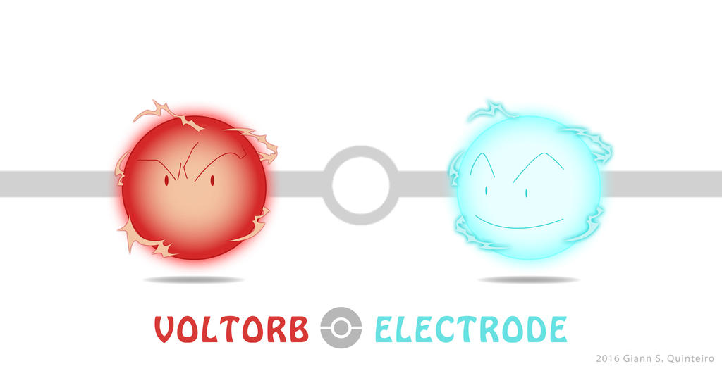 Alola Voltorb and Electrode by JoJoDee on DeviantArt