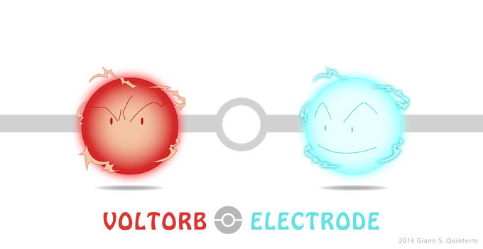 Electrode and Voltorb by Anime-Sasu94 on DeviantArt