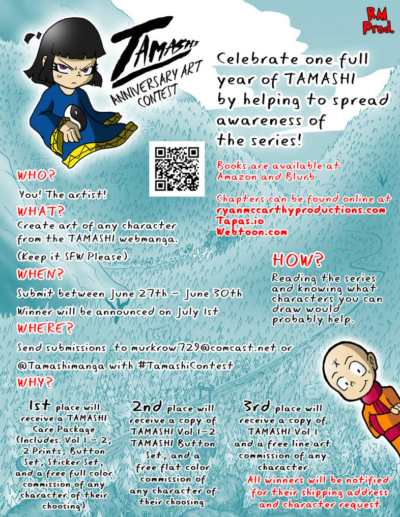Tamashi Anniversary Art Contest by Derede Tamashi Anniversary Art Contest by Derede