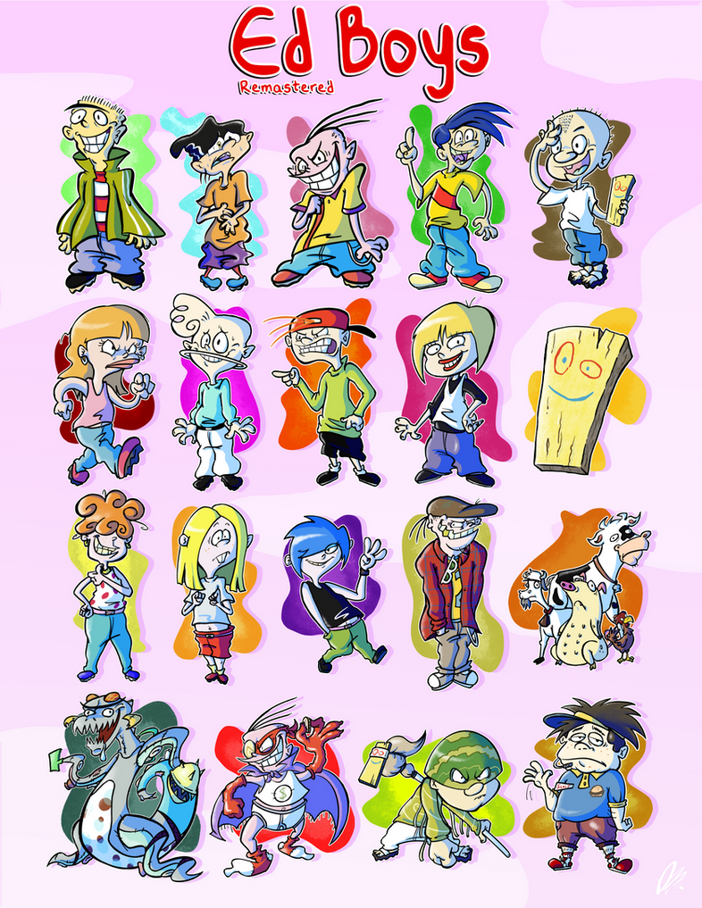ED Boys Remastered by Derede on DeviantArt