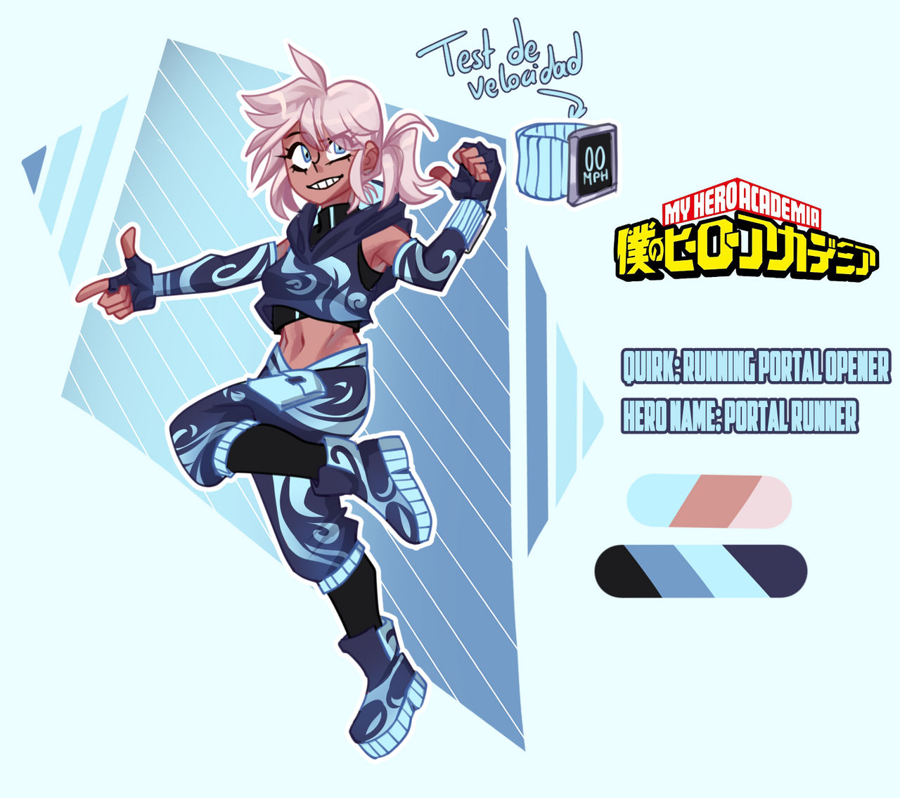 Portal runner MHA adopt (CLOSED) by GV55 on DeviantArt