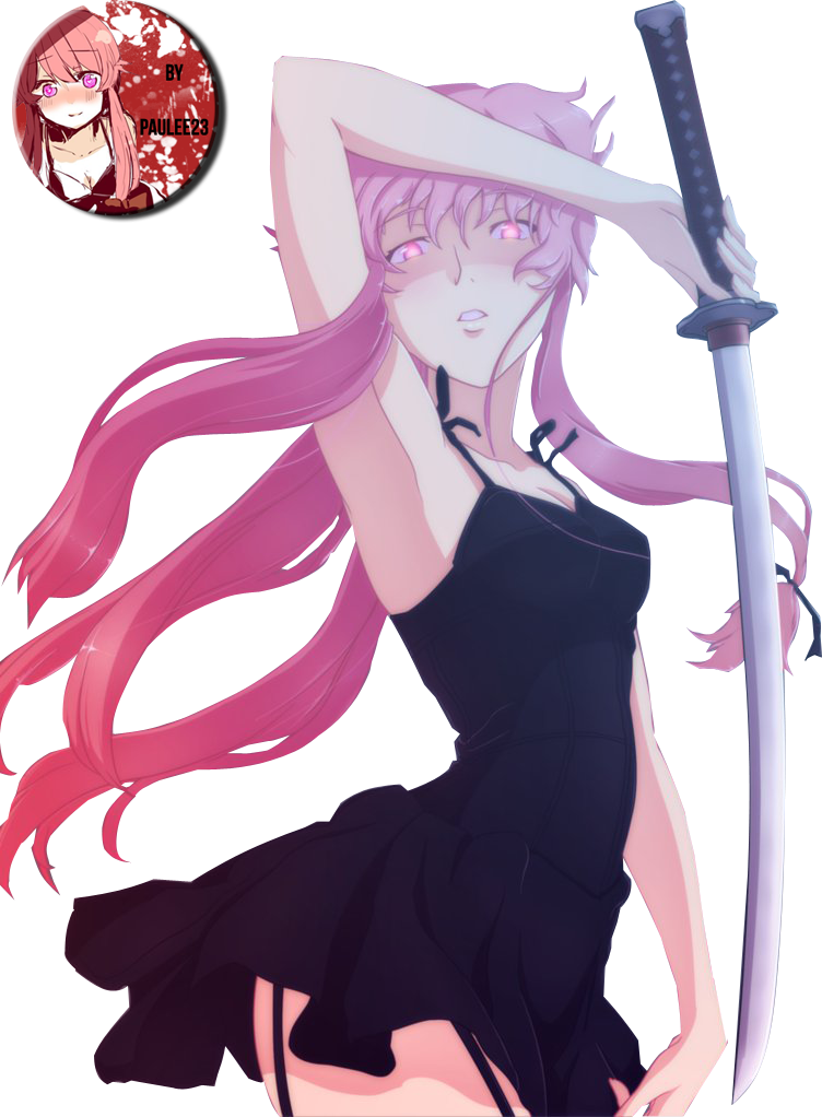 Mirai Nikki Yuno Vector by Graphicsmith on DeviantArt