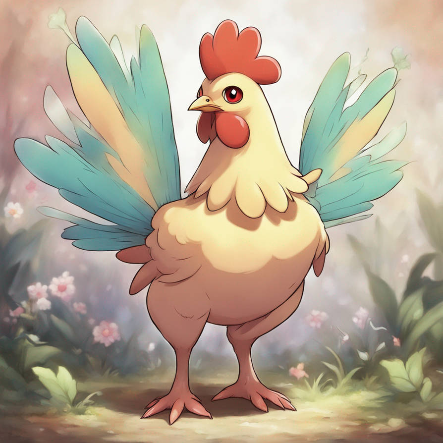 Fairy Type Chicken Pokemon By Peckyjr On DeviantArt fairy-type-chicken-pokemon-by-peckyjr-on-deviantart
