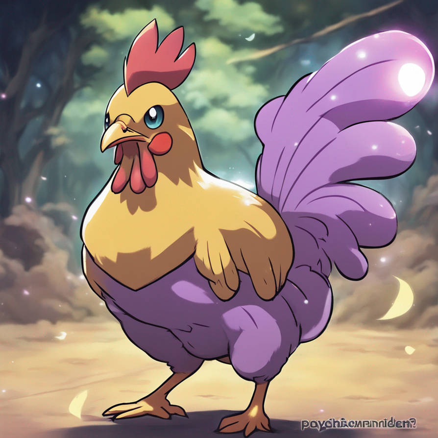Psychic Type Chicken Pokemon By Peckyjr On DeviantArt psychic-type-chicken-pokemon-by-peckyjr-on-deviantart