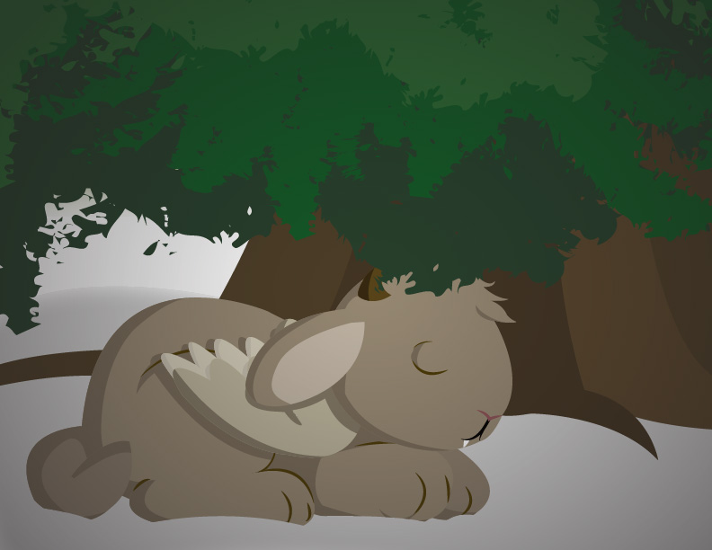 Napping Wolpertinger