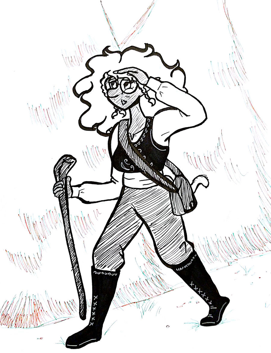 Inktober 2017 - Trail by BeckHop