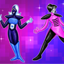 Rouxls Kaard - Mettaton EX Outfit Swap