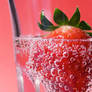 Strawberry bubbles